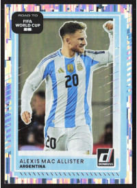 Alexis Mac Allister, Card, 2026 Panini Donruss Road to FIFA World Cup, Silver