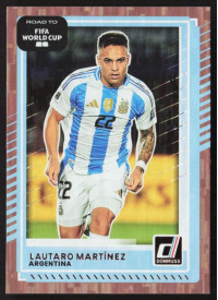 Lautaro Martinez, Card, 2026 Panini Donruss Road to FIFA World Cup, Bronze