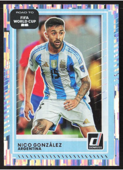 Nico Gonzalez, Card, 2026 Panini Donruss Road to FIFA World Cup, Silver