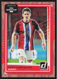 Martin Odegaard, Kartička, 2026 Panini Donruss Road to FIFA World Cup, Bronze