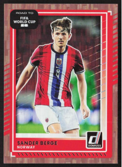 Sander Berge, Card, 2026 Panini Donruss Road to FIFA World Cup, Bronze