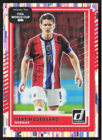 Martin Odegaard, Kartička, 2026 Panini Donruss Road to FIFA World Cup, Silver
