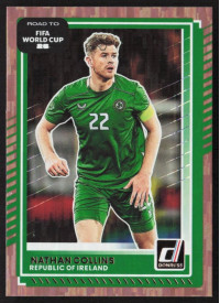 Nathan Collins, Card, 2026 Panini Donruss Road to FIFA World Cup, Bronze