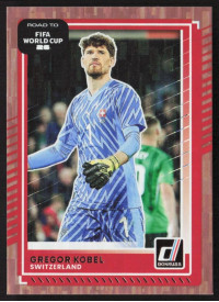 Gregor Kobel, Card, 2026 Panini Donruss Road to FIFA World Cup, Bronze
