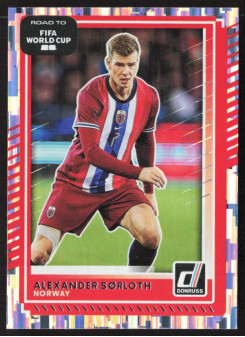 Alexander Sorloth, Card, 2026 Panini Donruss Road to FIFA World Cup, Silver
