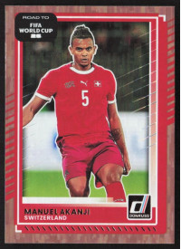 Manuel Akanji, Card, 2026 Panini Donruss Road to FIFA World Cup, Bronze