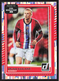 Erling Haaland, Card, 2026 Panini Donruss Road to FIFA World Cup, Silver