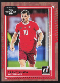 Granit Xhaka, Card, 2026 Panini Donruss Road to FIFA World Cup, Bronze