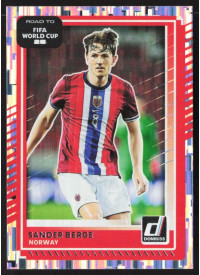 Sander Berge, Card, 2026 Panini Donruss Road to FIFA World Cup, Silver