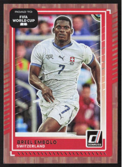 Breel Embolo, Card, 2026 Panini Donruss Road to FIFA World Cup, Bronze