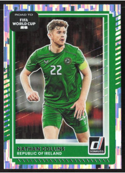 Nathan Collins, Card, 2026 Panini Donruss Road to FIFA World Cup, Silver