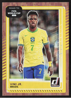 Vini Jr., Card, 2026 Panini Donruss Road to FIFA World Cup, Bronze
