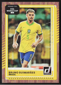 Bruno Guimaraes, Card, 2026 Panini Donruss Road to FIFA World Cup, Bronze