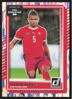 Manuel Akanji, Card, 2026 Panini Donruss Road to FIFA World Cup, Silver