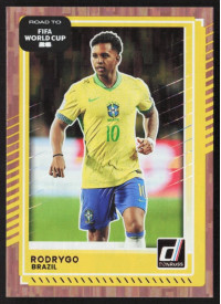 Rodrygo, Card, 2026 Panini Donruss Road to FIFA World Cup, Bronze