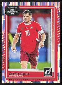 Granit Xhaka, Card, 2026 Panini Donruss Road to FIFA World Cup, Silver