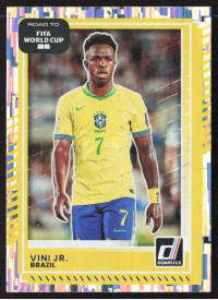 Vini Jr., Card, 2026 Panini Donruss Road to FIFA World Cup, Silver
