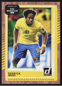 Endrick, Card, 2026 Panini Donruss Road to FIFA World Cup, Bronze