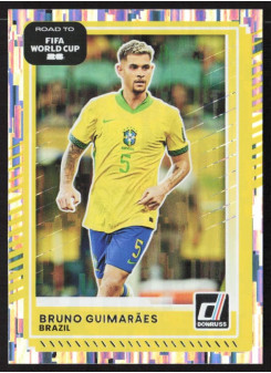 Bruno Guimaraes, Card, 2026 Panini Donruss Road to FIFA World Cup, Silver