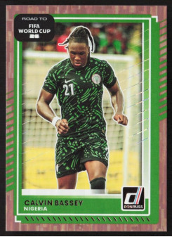 Calvin Bassey, Kartička, 2026 Panini Donruss Road to FIFA World Cup, Bronze