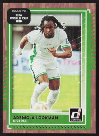 Ademola Lookman, Card, 2026 Panini Donruss Road to FIFA World Cup, Bronze