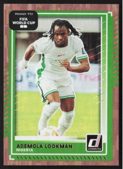 Ademola Lookman, Card, 2026 Panini Donruss Road to FIFA World Cup, Bronze