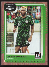 Victor Boniface, Card, 2026 Panini Donruss Road to FIFA World Cup, Bronze
