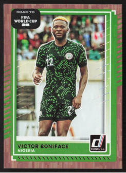 Victor Boniface, Card, 2026 Panini Donruss Road to FIFA World Cup, Bronze