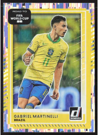 Gabriel Martinelli, Card, 2026 Panini Donruss Road to FIFA World Cup, Silver