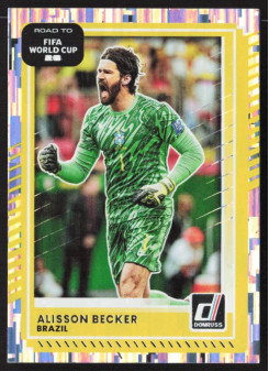 Alisson Becker, Card, 2026 Panini Donruss Road to FIFA World Cup, Silver