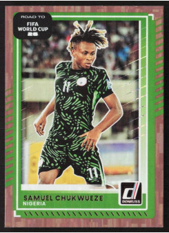 Samuel Chukwueze, Card, 2026 Panini Donruss Road to FIFA World Cup, Bronze