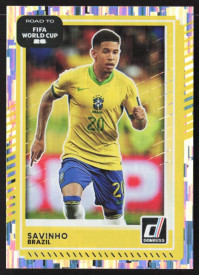 Savinho, Card, 2026 Panini Donruss Road to FIFA World Cup, Silver