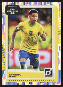 Savinho, Card, 2026 Panini Donruss Road to FIFA World Cup, Silver