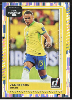 Vanderson, Card, 2026 Panini Donruss Road to FIFA World Cup, Silver