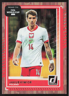 Jakub Kiwior, Kartička, 2026 Panini Donruss Road to FIFA World Cup, Bronze