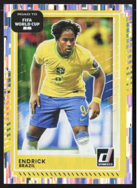 Endrick, Card, 2026 Panini Donruss Road to FIFA World Cup, Silver