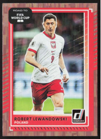 Robert Lewandowski, Kartička, 2026 Panini Donruss Road to FIFA World Cup, Bronze