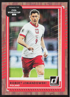Robert Lewandowski, Kartička, 2026 Panini Donruss Road to FIFA World Cup, Bronze