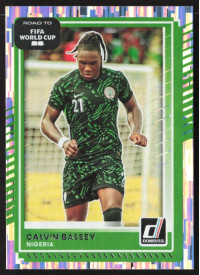 Calvin Bassey, Card, 2026 Panini Donruss Road to FIFA World Cup, Silver
