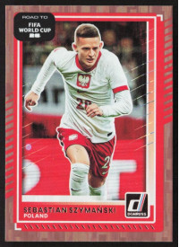 Sebastian Szymanski, Kartička, 2026 Panini Donruss Road to FIFA World Cup, Bronze
