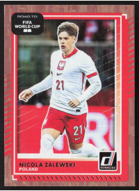 Nicola Zalewski, Card, 2026 Panini Donruss Road to FIFA World Cup, Bronze