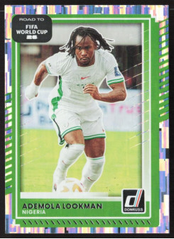Ademola Lookman, Card, 2026 Panini Donruss Road to FIFA World Cup, Silver