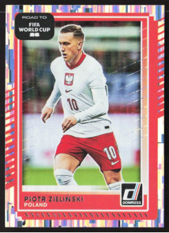 Piotr Zielinski, Kartička, 2026 Panini Donruss Road to FIFA World Cup, Silver