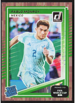 Pablo Monroy, Kartička, 2026 Panini Donruss Road to FIFA World Cup, Bronze