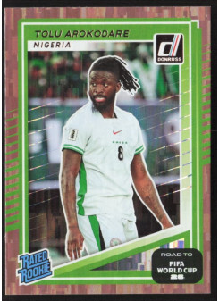 Tolu Arokodare, Kartička, 2026 Panini Donruss Road to FIFA World Cup, Bronze