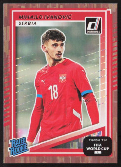 Mihailo Ivanovic, Kartička, 2026 Panini Donruss Road to FIFA World Cup, Bronze