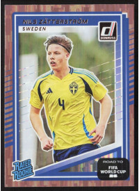 Nils Zatterstrom, Card, 2026 Panini Donruss Road to FIFA World Cup, Bronze