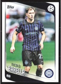 Nicolò Barella, Kartička, 2025-26 Topps UEFA Club Competitions, BASE