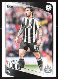 Sandro Tonali, Kartička, 2025-26 Topps UEFA Club Competitions, BASE