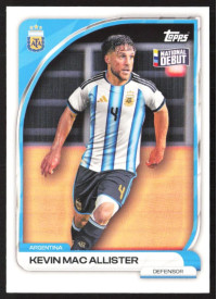 Kevin Mac Allister, Kartička, 2026 Topps Argentina Collector Tin, BASE